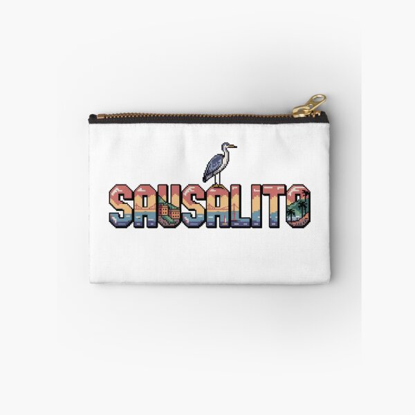 Item preview, Sausalito Pixel Art – Coastal California Retro 8-Bit Design designed and sold by CircinusStore.