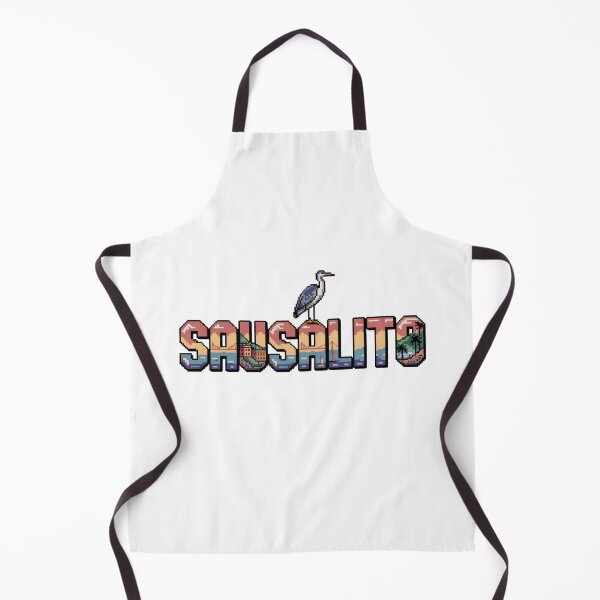 Item preview, Sausalito Pixel Art – Coastal California Retro 8-Bit Design designed and sold by CircinusStore.