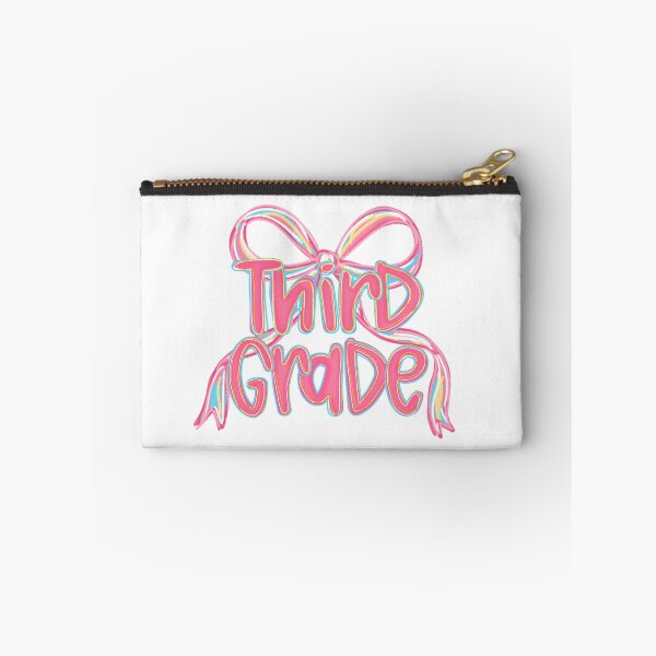 Item preview, Cute Third Grade Teacher Student Rainbow Bow Design designed and sold by HasHs.