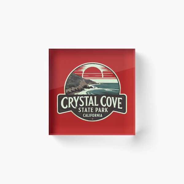 Item preview, Crystal Cove State Park - California designed and sold by GoodOldVintage.