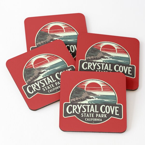 Item preview, Crystal Cove State Park - California designed and sold by GoodOldVintage.