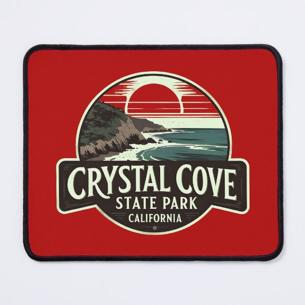 Item preview, Crystal Cove State Park - California designed and sold by GoodOldVintage.