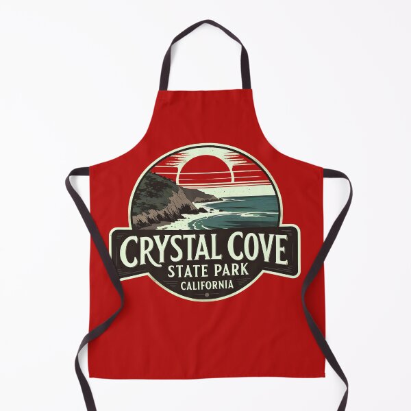 Item preview, Crystal Cove State Park - California designed and sold by GoodOldVintage.