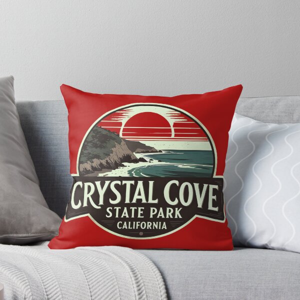 Item preview, Crystal Cove State Park - California designed and sold by GoodOldVintage.