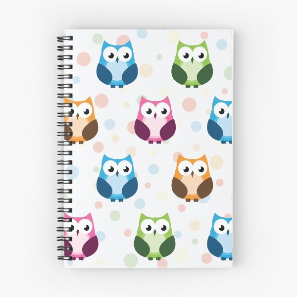 Aperçu de l'œuvre Motif hibou à pois créée et vendue par Kimspirationcrafts.