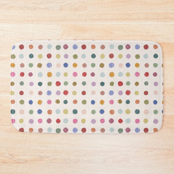 Item preview, Cute simple flat print multicolor polka dots blue, pink, red, yellow, green designed and sold by Grin Katalina Floral Patterns & Cozy Art.