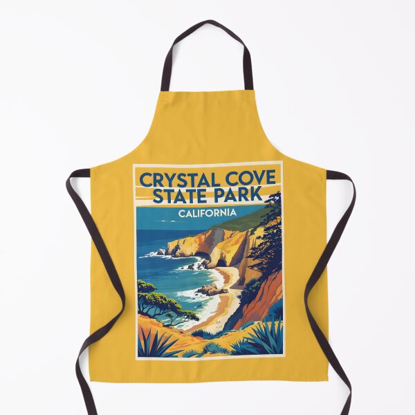 Item preview, Crystal Cove State Park - California designed and sold by GoodOldVintage.