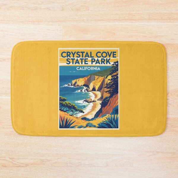 Item preview, Crystal Cove State Park - California designed and sold by GoodOldVintage.