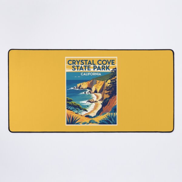 Item preview, Crystal Cove State Park - California designed and sold by GoodOldVintage.