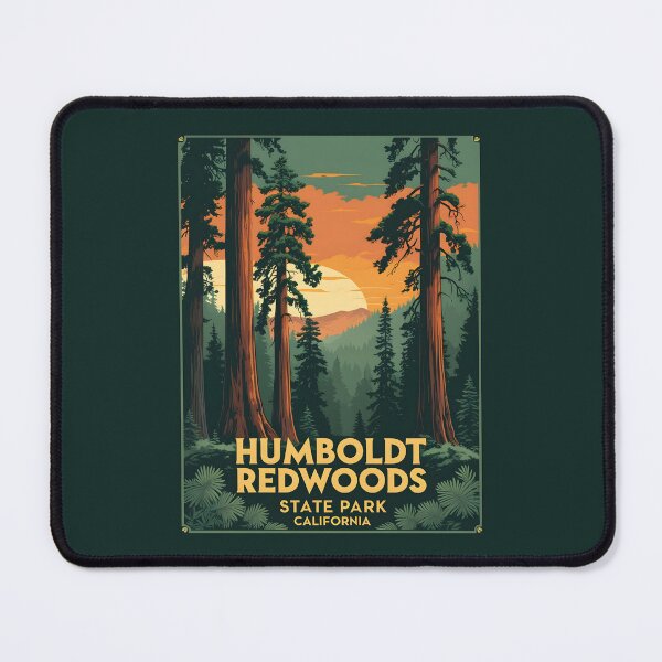 Item preview, Humboldt Redwoods State Park - California designed and sold by GoodOldVintage.