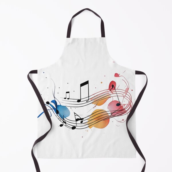 Item preview, Musical Notes with Clean, Flowing Linework and Subtle Color Accents for Music-Inspired Designs designed and sold by catcurio.