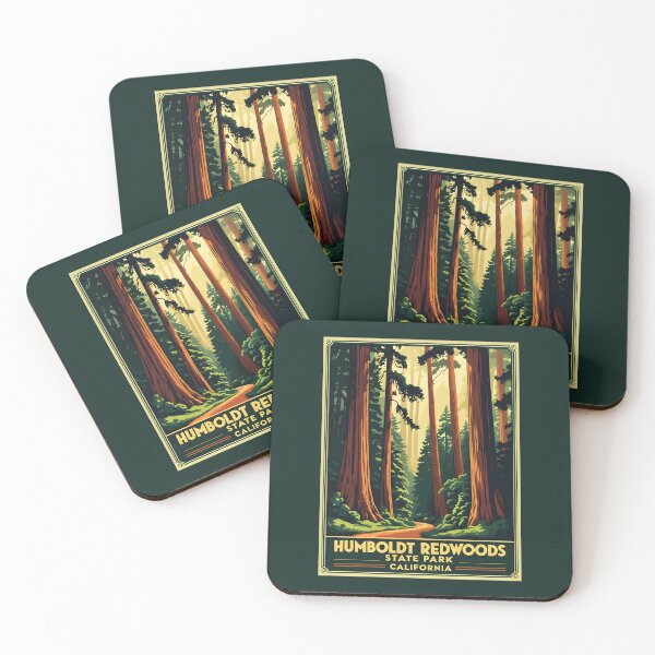 Item preview, Humboldt Redwoods State Park - California designed and sold by GoodOldVintage.