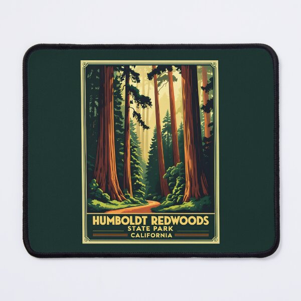 Item preview, Humboldt Redwoods State Park - California designed and sold by GoodOldVintage.