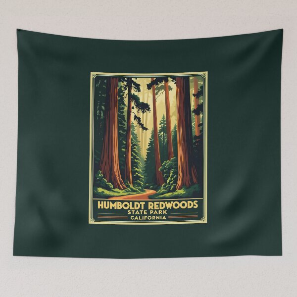 Item preview, Humboldt Redwoods State Park - California designed and sold by GoodOldVintage.