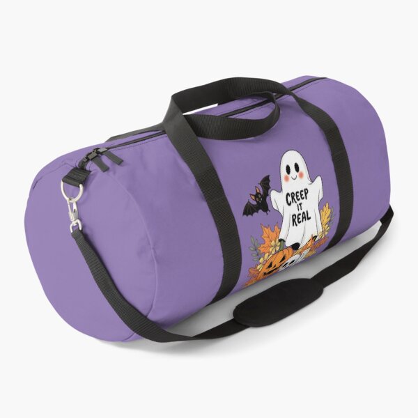Item preview, Cute "Creep it Real" Ghost Halloween Illustration designed and sold by DropRomance.
