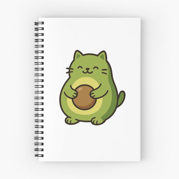 Item preview, Avocato Funny Avocado Cat designed and sold by Cute-Nature.