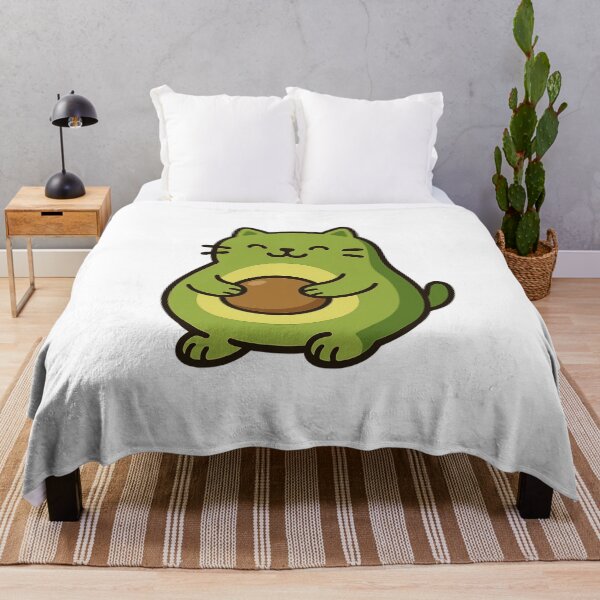 Item preview, Avocato Funny Avocado Cat designed and sold by Cute-Nature.