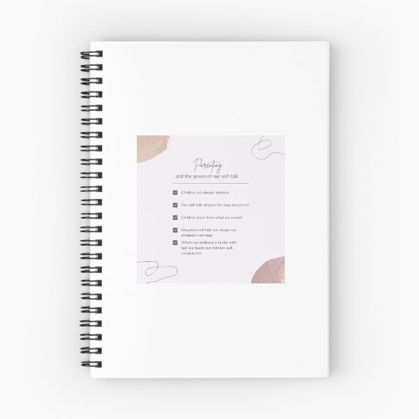 Item preview, Self-talk shapes parenting; kindness teaches children self-compassion. designed and sold by InsightTC.