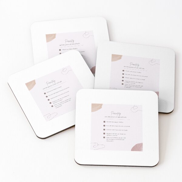 Item preview, Self-talk shapes parenting; kindness teaches children self-compassion. designed and sold by InsightTC.