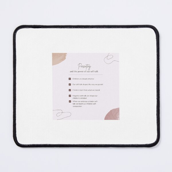 Item preview, Self-talk shapes parenting; kindness teaches children self-compassion. designed and sold by InsightTC.
