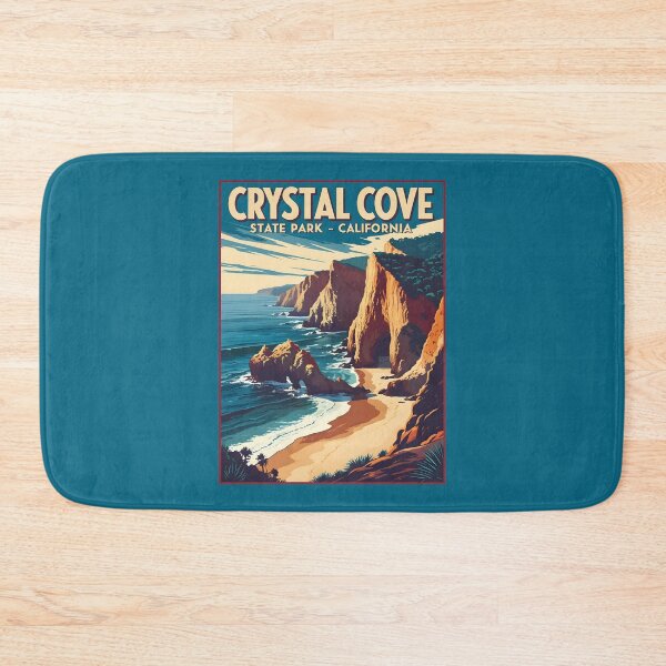 Item preview, Crystal Cove State Park - California designed and sold by GoodOldVintage.