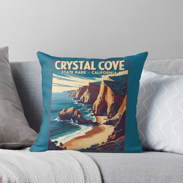 Item preview, Crystal Cove State Park - California designed and sold by GoodOldVintage.