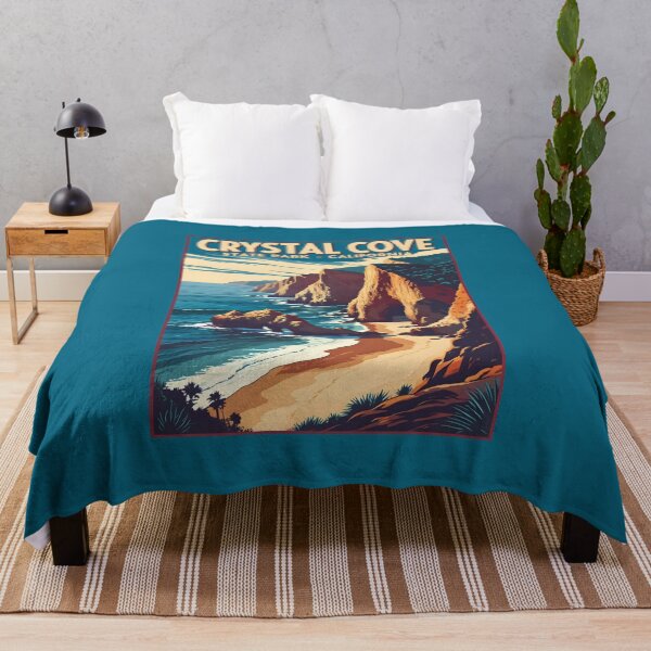 Item preview, Crystal Cove State Park - California designed and sold by GoodOldVintage.