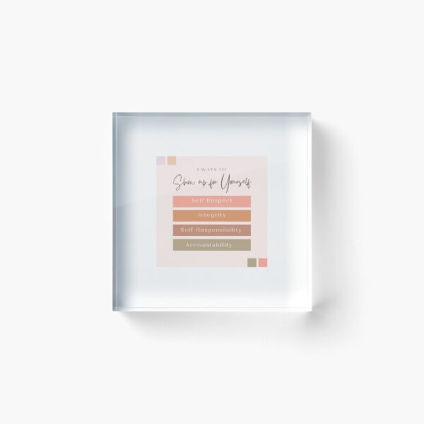 Item preview, Show up fully: respect, integrity, responsibility, accountability. designed and sold by InsightTC.