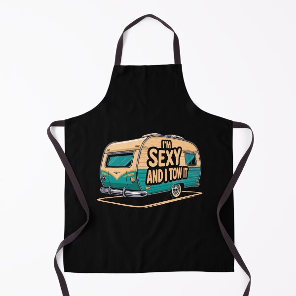 Item preview, I’m Sexy and I Tow It Retro Camper Funny RV Camping Shirt designed and sold by w1ckerman.