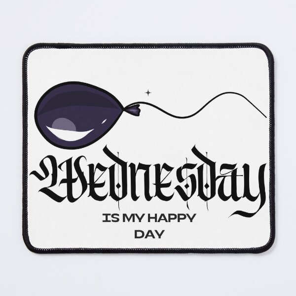 Item preview, Wednesday Is My Happy Day Baloon Dark Humour Edition designed and sold by Aloor.