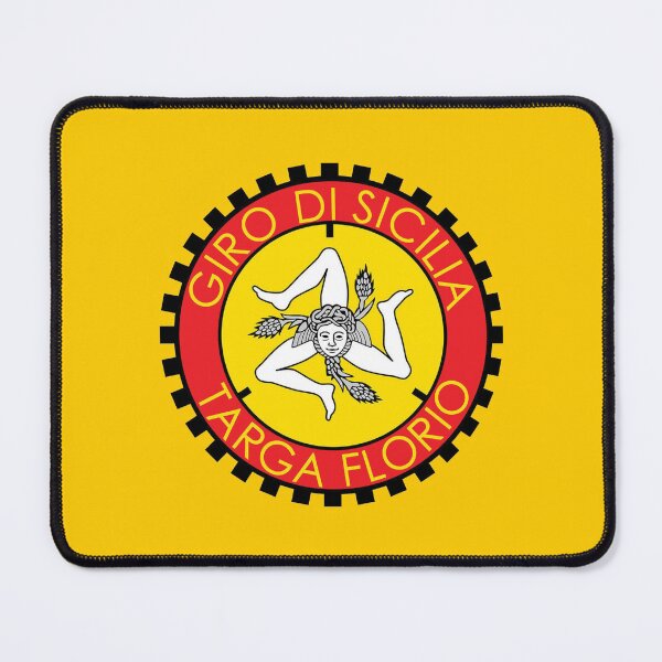 Item preview, Classic Targa Florio emblem - small print T shirt, car windscreen sticker. designed and sold by retropetrol.