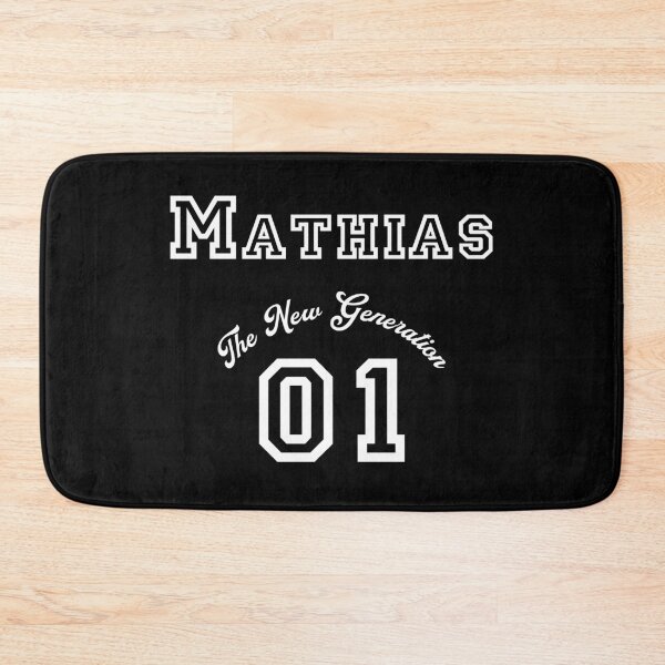 Item preview, First name Mathias - "The New Generation", White designed and sold by HA-Design-Kunst.