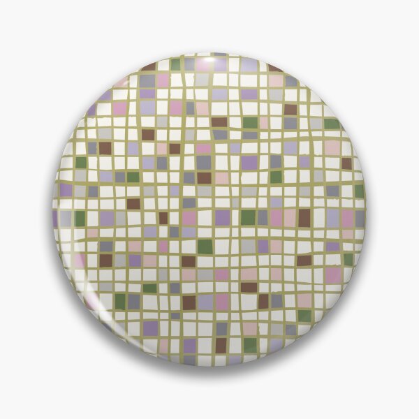 Item preview, Retro Squares – Vintage Cool Rosé and Lilac tones designed and sold by Becky-Poppins.