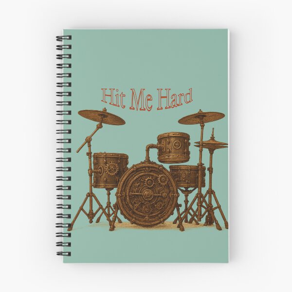 Item preview, Drum Kit Steam Punk designed and sold by Karen Harding Art and Illustration .