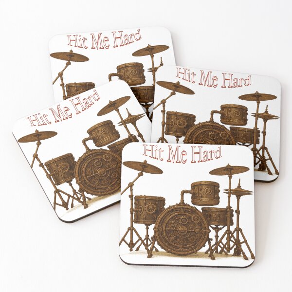 Item preview, Drum Kit Steam Punk designed and sold by Karen Harding Art and Illustration .