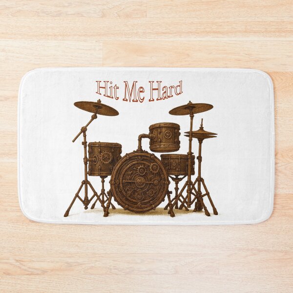 Item preview, Drum Kit Steam Punk designed and sold by Karen Harding Art and Illustration .