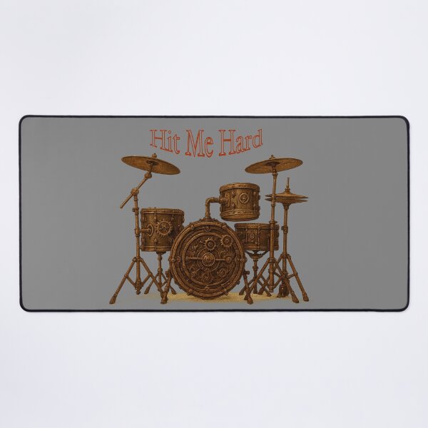 Item preview, Drum Kit Steam Punk designed and sold by Karen Harding Art and Illustration .