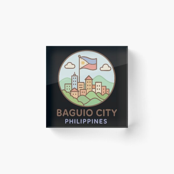 Item preview, Baguio City Philippines designed and sold by TomFrontierArt.