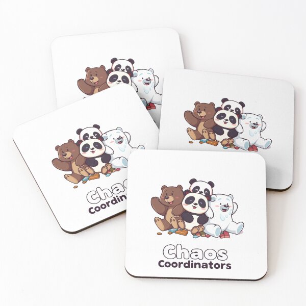 Item preview, Funny Chaos Coordinator - Panda, Grizzly & Polar Bear designed and sold by artchubofficial.