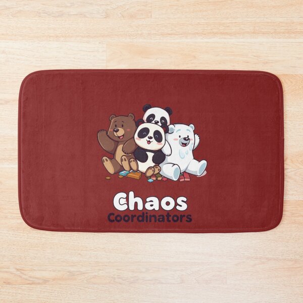 Item preview, Funny Chaos Coordinator - Panda, Grizzly & Polar Bear designed and sold by artchubofficial.