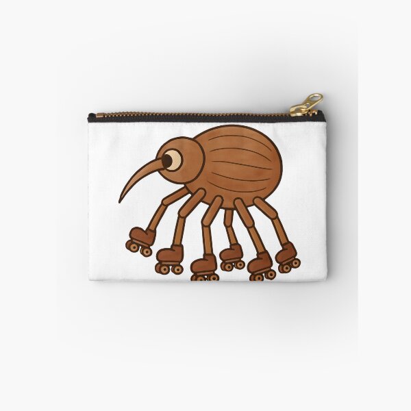 Item preview, acorn weevil in roller skates designed and sold by Moon--ink.