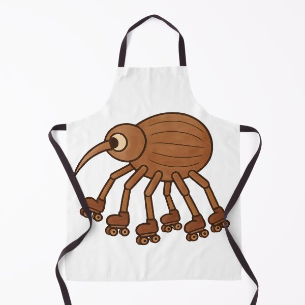 Item preview, acorn weevil in roller skates designed and sold by Moon--ink.