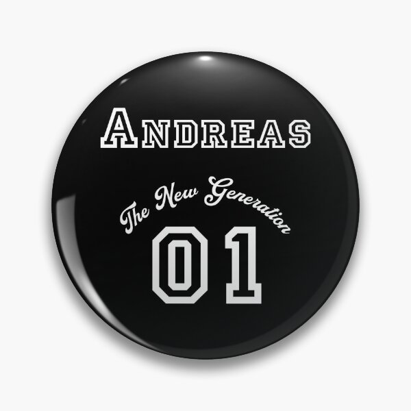 Item preview, First name Andreas - "The New Generation", White designed and sold by HA-Design-Kunst.