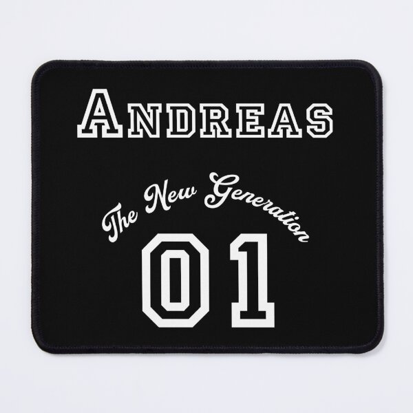 Item preview, First name Andreas - "The New Generation", White designed and sold by HA-Design-Kunst.