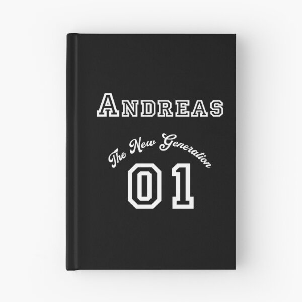 Item preview, First name Andreas - "The New Generation", White designed and sold by HA-Design-Kunst.