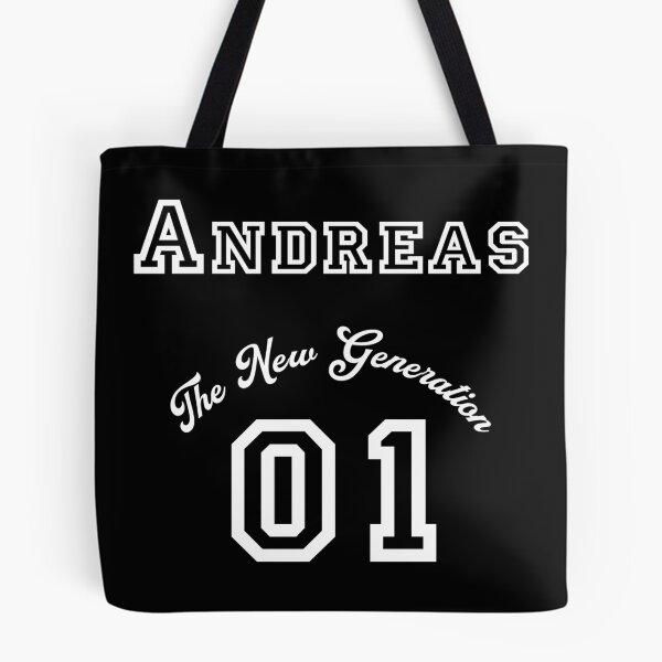 Item preview, First name Andreas - "The New Generation", White designed and sold by HA-Design-Kunst.