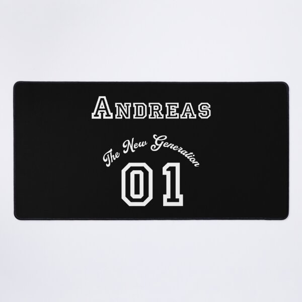 Item preview, First name Andreas - "The New Generation", White designed and sold by HA-Design-Kunst.