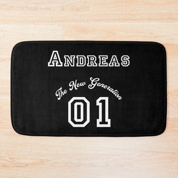 Item preview, First name Andreas - "The New Generation", White designed and sold by HA-Design-Kunst.