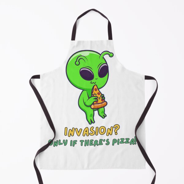 Item preview, Invasion? Only if there’s pizza designed and sold by Nerdstronauta.