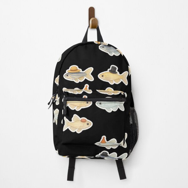 Item preview, Zebrafish with hats - cute designed and sold by DamioPolArt.